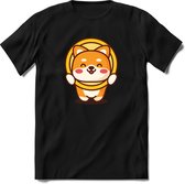 Shiba inu cute T-Shirt | Crypto ethereum kleding Kado Heren / Dames | Perfect cryptocurrency munt Cadeau shirt Maat 3XL
