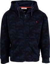 J&JOY - Sweatshirt Meisjes 02 Selva Navy Palm Tree