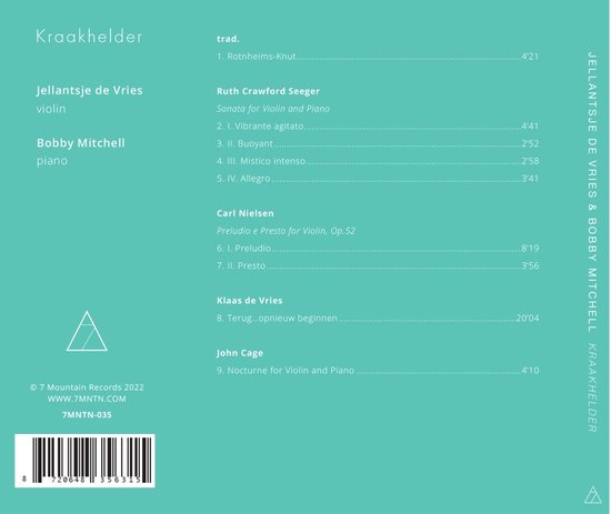 Jellantsje De Vries - Kraakhelder (CD)