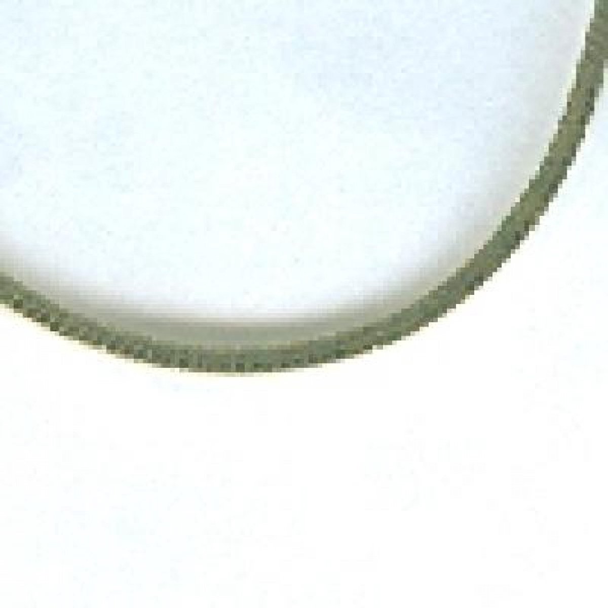 Twice As Nice Halsketting in 18kt verguld zilver, vierkante slangketting 1,5 mm 40 cm