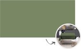 Tafelkleed - Tafellaken - 300x150 cm - Groen - Effen kleur - Olijfgroen - Binnen en Buiten
