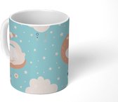 Mok - Patroon - Pasen - Slapen - 350 ML - Beker - Uitdeelcadeautjes