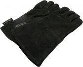 barbecuehandschoenen leer zwart maat L/XL