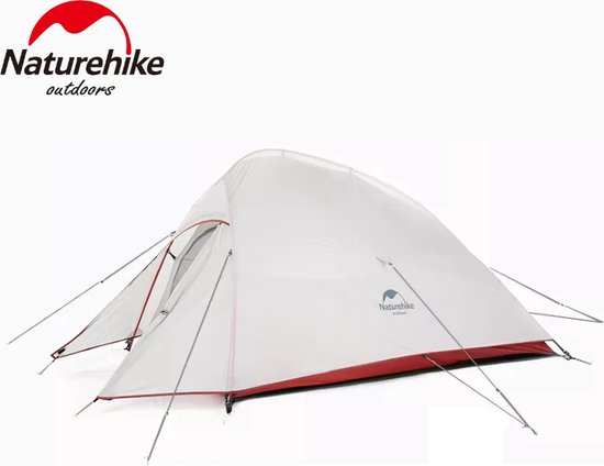 Naturehike® Cloud Up 2 Upgraded - 2 persoons tent - Lichtgewicht - Incl. grondzeil - 20D 4000MM - Outdoor - Waterdicht - Hiking & Wandelen