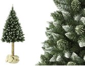 Sapin de Noël artificiel sur tronc - 180 cm - 3 pièces