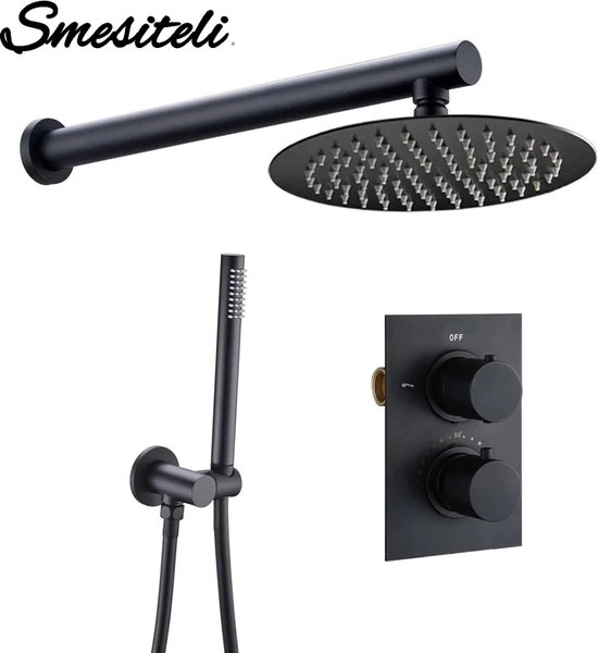 Badkamer douche set Regendouche Kraan Plafond Thermostatisch