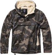 Urban Classics Pullover Jas -L- Windbreaker Sherpa Zwart