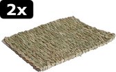 2x WOVEN CHILL N SCRATCH MAT