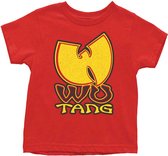 WuTang Clan Kinder Tshirt -Kids tm 5 jaar- Wu-Tang Rood