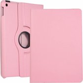 Apple iPad 9 10.2 (2021) Hoes - Mobigear - 360 Rotating Serie - Kunstlederen Bookcase - Roze - Hoes Geschikt Voor Apple iPad 9 10.2 (2021)