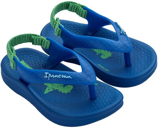 Ipanema Anatomic Soft Baby Sandalen Heren Junior - Blue/Green - Maat 19/20