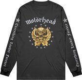 Motorhead Longsleeve shirt -S- Everything Louder Forever Zwart