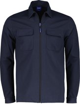 Qubz Overhemd - Modern Fit - Blauw - L