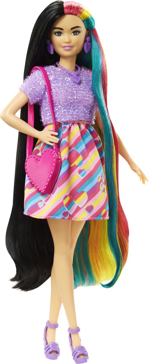 Barbie Totally Hair Regenboog - Barbiepop van Barbie — afbeelding 2