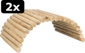 2x # BRUG FLEXIBEL HOUT 52X30CM