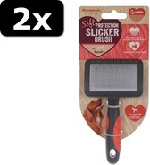 2x SLICKERBORSTEL S 14CM
