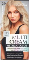 Joanna - Multi Cream Metallic Color 5D Effect Hair Dye 29 Very Bright Snowy Blond