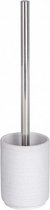 toiletborstel Goa Neo 37 cm polyresin/staal wit 2-delig