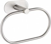 handdoekring Orea 20,5 x 12,5 cm RVS matzilver