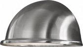 wandlamp Torino 25W 230V 10 cm RVS zilver