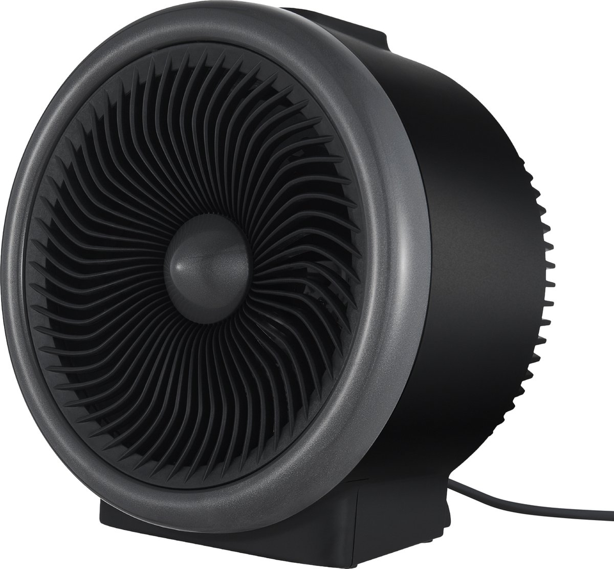 NORDIC HOME HTR-520 Fan Heater met Vortex technologie - 2000W - Zwart