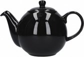 theepot Globe 900 ml keramiek zwart