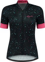 Rogelli Terrazzo Fietsshirt - Korte Mouwen - Dames - Blauw, Roze - Maat XL