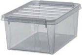 opbergbox SmartStore Colour 14 liter polypropyleen grijs