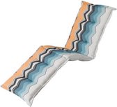 ligbedkussen Chris 200 x 65 cm katoen/polyester geel
