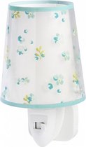 nachtlampje Bloemen junior wit/blauw 230V