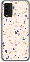 Case Company® - Xiaomi Redmi 9T hoesje - Terrazzo N°23 - Soft Cover Telefoonhoesje - Bescherming aan alle Kanten en Schermrand