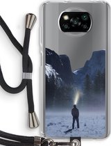 Case Company® - Poco X3 Pro hoesje met Koord - Wanderlust - Telefoonhoesje met Zwart Koord - Bescherming aan alle Kanten en Over de Schermrand