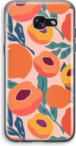 Case Company® - Samsung Galaxy A5 (2017) hoesje - Perzik - Soft Cover Telefoonhoesje - Bescherming aan alle Kanten en Schermrand