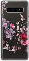 Case Company® - Samsung Galaxy S10 4G hoesje - Mooie bloemen - Soft Cover Telefoonhoesje - Bescherming aan alle Kanten en Schermrand