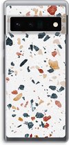 Case Company® - Google Pixel 6 Pro hoesje - Terrazzo N°4 - Soft Cover Telefoonhoesje - Bescherming aan alle Kanten en Schermrand