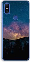 Case Company® - Xiaomi Mi Mix 3 hoesje - Travel to space - Soft Cover Telefoonhoesje - Bescherming aan alle Kanten en Schermrand