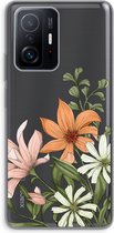 Case Company® - Xiaomi 11T hoesje - Floral bouquet - Soft Cover Telefoonhoesje - Bescherming aan alle Kanten en Schermrand