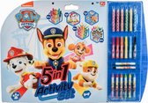 Paw Patrol - Hobbypakket - 5-in-1 Kleurset - 113 delig - 52x38 cm