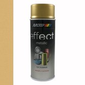 Motip effect metallic lak briljant goud - 400 ml.