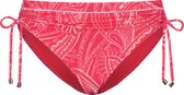 Inner Sun hoog bikinibroekje Rood, Wit maat 38 (M)