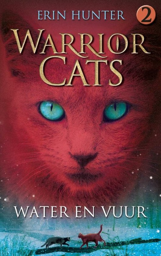 Warrior Cats 2 -   Water en vuur - cover