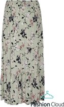 VERO MODA   Jenny Smock Calf Skirt Desert Sage GROEN XL