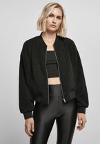 Urban Classics Bomber jacket -5XL- Oversized Sherpa Zwart