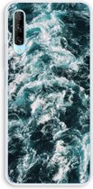 Case Company® - Huawei P Smart Pro hoesje - Zee golf - Soft Cover Telefoonhoesje - Bescherming aan alle Kanten en Schermrand