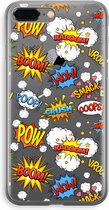 Case Company® - iPhone 8 Plus hoesje - Pow Smack - Soft Cover Telefoonhoesje - Bescherming aan alle Kanten en Schermrand