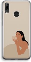 Case Company® - Huawei P Smart (2019) hoesje - Fresh coffee - Soft Cover Telefoonhoesje - Bescherming aan alle Kanten en Schermrand