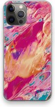Case Company® - iPhone 12 Pro Max hoesje - Pastel Echoes - Soft Cover Telefoonhoesje - Bescherming aan alle Kanten en Schermrand
