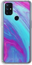 Case Company® - OnePlus Nord N10 5G hoesje - Zweverige regenboog - Soft Cover Telefoonhoesje - Bescherming aan alle Kanten en Schermrand