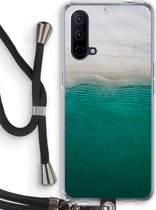 Case Company® - OnePlus Nord CE 5G hoesje met Koord - Stranded - Telefoonhoesje met Zwart Koord - Bescherming aan alle Kanten en Over de Schermrand