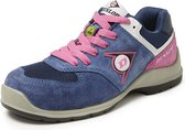 Dunlop - Lady Arrow lage veiligheidssneaker S3 blauw/roze